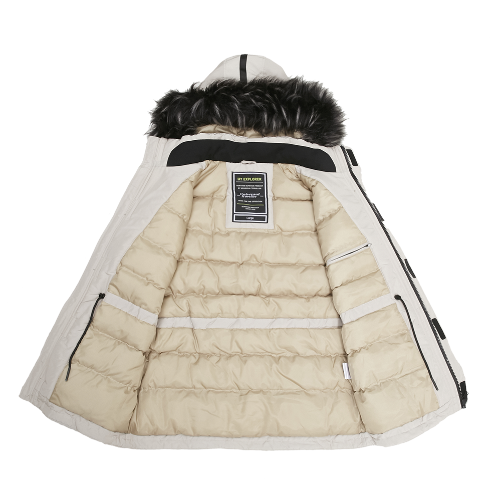 Fur hood 2025 winter jacket