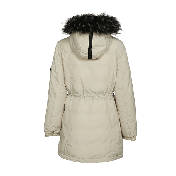 Outdoor Puffer Jacket With Big Faux Hood - Universal Traveller SG