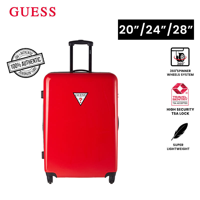 GUESS Milian G (20"/24"/28") | 4-Wheel Spinner | TSA Lock | Expandable | Hard Case luggage - Universal Traveller SG