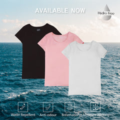 WOMEN UT LAB HydroFree T Shirt - Universal Traveller SG