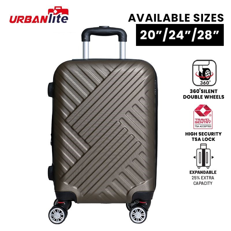 URBANlite WEAVE  20" / 24" / 28" 360° 8-Wheel Spinner | TSA Lock I Expandable |Hard Case Luggage